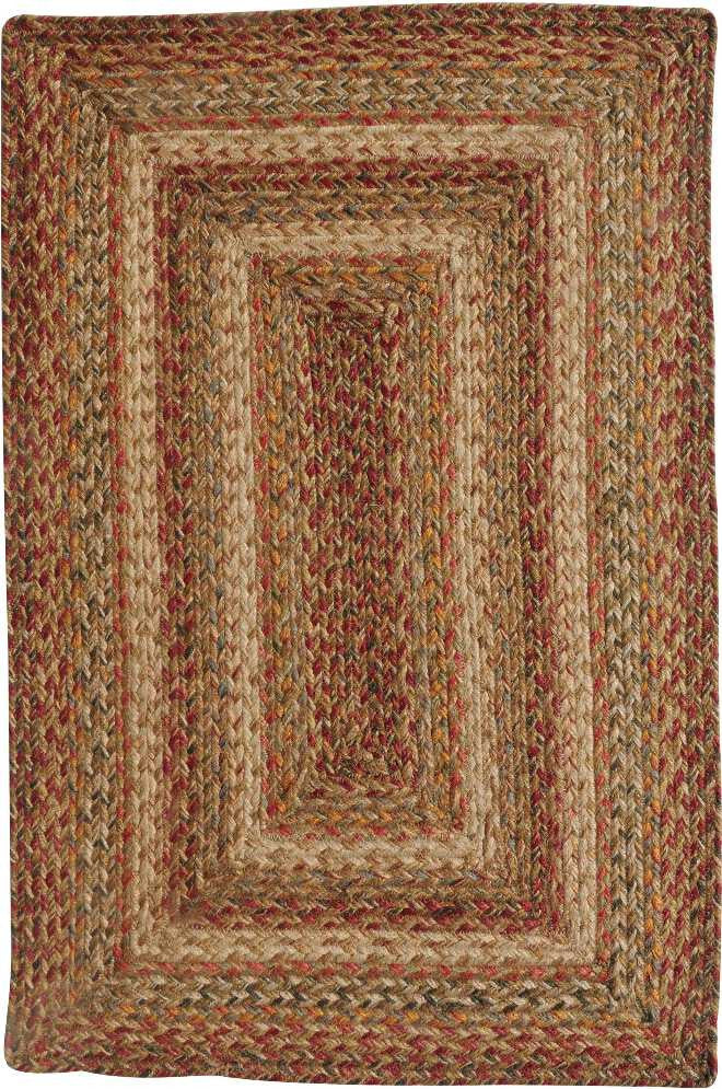 Homespice Decor Jute Braided Harvest Area Rug