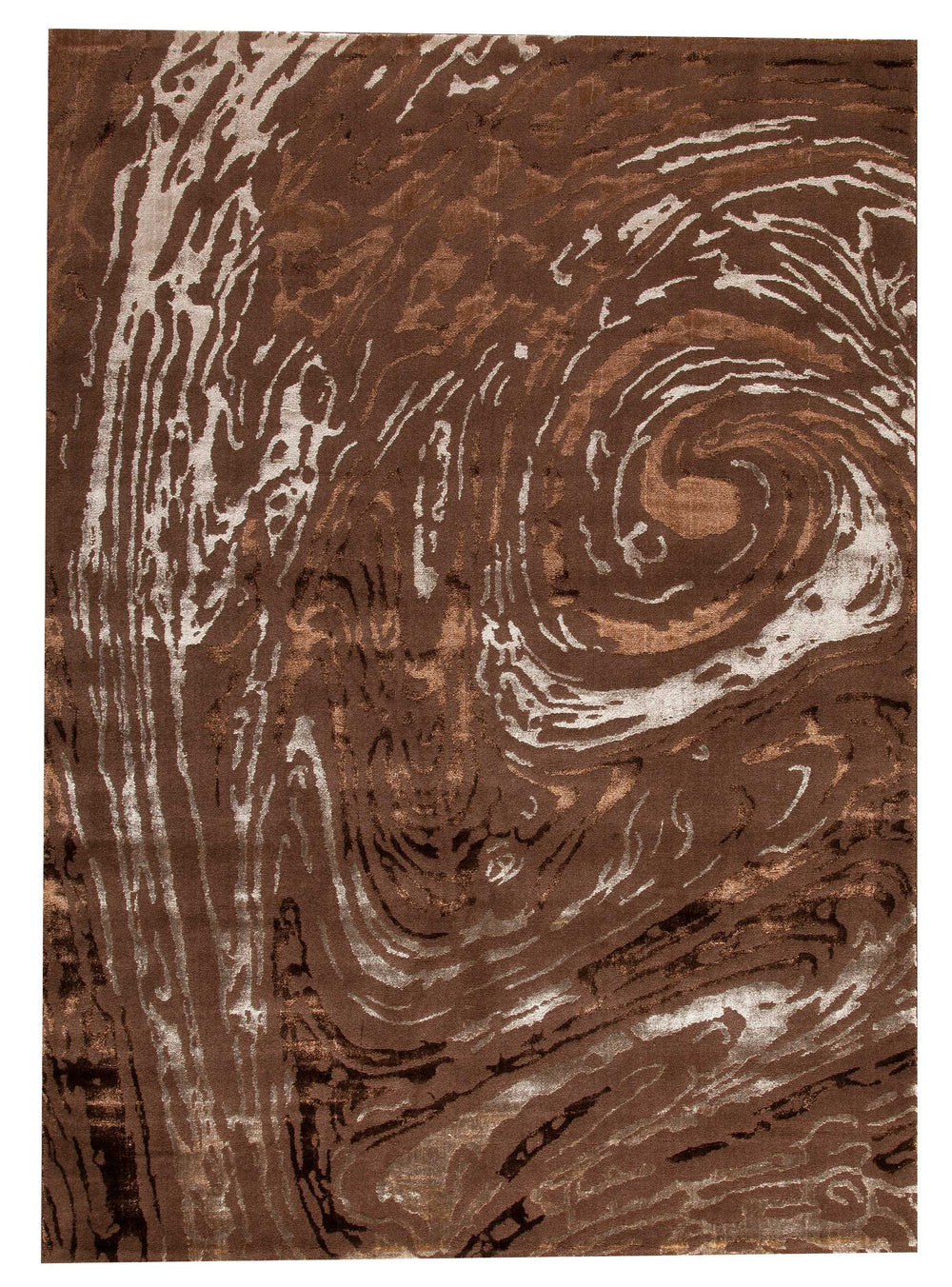 MAT Orange 18 Swirl Area Rug