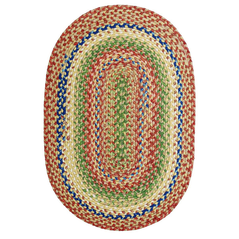 Homespice Decor Venetian Glass Indoor/Outdoor Braided Rug - Sky Home Decor