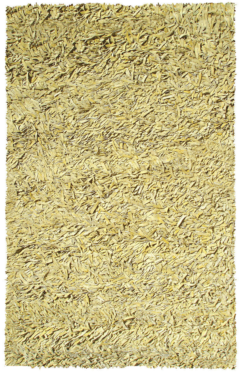 The Rug Market Deluxe Leather Goldenrod 4006 Area Rug