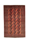 Vintage Persian Rug Khan Mohamadi 6' 6" X 9' 8" Handmade Rug