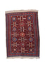 Vintage Kazak Turkish Rug 6' 6" X 6' 7" Handmade Rug