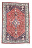 Vintage Persian Rug, Qashqai Rug, 6' 8" X 10' 0" Handmade Rug