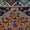 Oriental Yalamah Brilliance Persian Tribal Rug, Orange/Blue