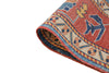 Vintage Oriental Persian Shirwan Rug 4' 10" X 6' 3" Handmade Rug