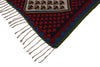 Vintage Persian Rug, Oriental Senneh Rug 2' 11" X 5' 8" Handmade Rug