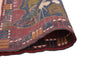 Vintage Afghan Turkman 2' 1" X 2' 10" Hand-Knotted Rug