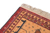 Vintage Afghan Wool Rug Hand Woven Rug  2' 7" X 3' 8"