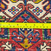 Vintage Persian Heriz Antique Area Rug, Red Beige, 5' x 7'