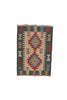 Oriental Turkish Kilim Turkish 2' 9" X 3' 10" Handmade Rug