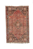 Vintage Persian Rug, Qashqai Rug, 5' 2" X 8' 3" Handmade Rug