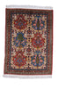 Vintage Persian Rug Bakhtiari 3' 3" X 5' 2" Handmade Rug