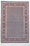 Oriental Turkistani Handmade Oriental Silk Rug, Blue/Red