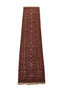 Vintage Persian Oriental Sumak Runner Rug 2' 11" X 12' 1" Handmade Rug