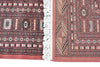 Vintage Kashmir Oriental Rug Wool and Cotton Rug 8' 3" X 10' 0" Handmade Rug