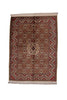 Vintage Oriental Persian Shirwan Rug 3' 11" X 5' 4" Handmade Rug