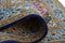 Oriental Qum Wool Persian 2' 8" X 4' 3" Handmade Rug