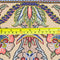 Oriental Qum Classic Persian Rug, Brown and Beige, 4' x 6' Rug