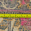 Vintage Persian Rug, Afshar Tribal Rug, Brown Blue 5 x 7 Rectangle