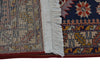 Vintage Tribal Kazak Rug 3' 4" X 5' 8" Handmade Rug