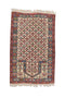 Vintage Tribal Kazak Rug 3' 4" X 5' 5" Handmade Rug