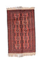 Vintage Tribal Afghan Bohemian Rug 3' 2" X 6' 4"