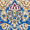 Persian Oriental Rug, Nain Fine Classic Area Rug, Light Blue Beige Rug, 4 x 6'5"