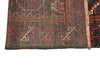 Vintage Oriental Afghan Area Rug 3' 9" X 8' 6"