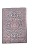 Vintage Kashmir Oriental Rug Wool and Cotton Rug 8' 1" X 11' 5" Handmade Rug