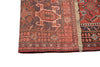 Vintage Persian Oriental Shiraz Area Rug  5' 4" X 8' 1" Handmade Rug