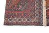 Vintage Afghan Colorful Area Hand Woven Wool Rug 3' 10" X 6' 10"