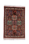 Vintage Persian Rug Bakhtiari 3' 3" X 4' 9" Handmade Rug