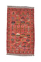 Vintage Tribal Afghan Rug 3' 6" X 6' 0"