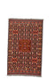 Vintage Afghan Rug 6' 9" X 9' 7" Handmade Rug