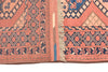 Vintage Persian Area Rug 7' 8" X 9' 6" Handmade Rug