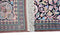 Vintage Kashmir Oriental Rug Wool and Cotton Rug 9' 3" X 12' 2" Handmade Rug