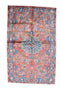 Vintage Oriental Persian Rug, Nahawan Wool Area Rug 5' 0" X 8' 1" Handmade Rug