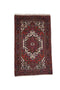 Persian Vintage Rug Bidjar Area Rug 2' 6" X 4' 1" Handmade Rug