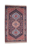 Oriental Yalamah Persian 3' 3" X 5' 4" Handmade Rug