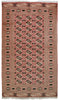 Vintage Kashmir Oriental Rug, Pink, 4' x 6'