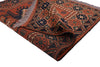 Vintage Persian Rug Kargahi Boho Tribal 3' X 4' 2" Handmade Rug