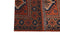 Vintage Persian Rug Kargahi Boho Tribal 3' 1" X 4' 6" Handmade Rug