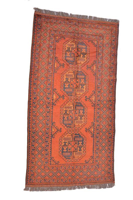 Vintage Persian Rug Kargahi Boho Tribal 3' 2" X 6' 0" Handmade Rug