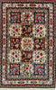 Vintage Persian Rug Bakhtiari, Tribal Rug, Wool Rug, Blue Beige