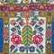 Vintage Persian Rug Bakhtiari  Tribal Pure Wool Rug, Blue Beige