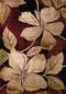 United Weaver Contours Floral Canvas Area Rug