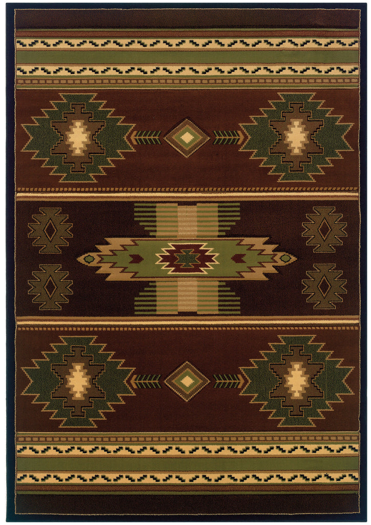 United Weaver Contours Cem Native Canvas Area Rug