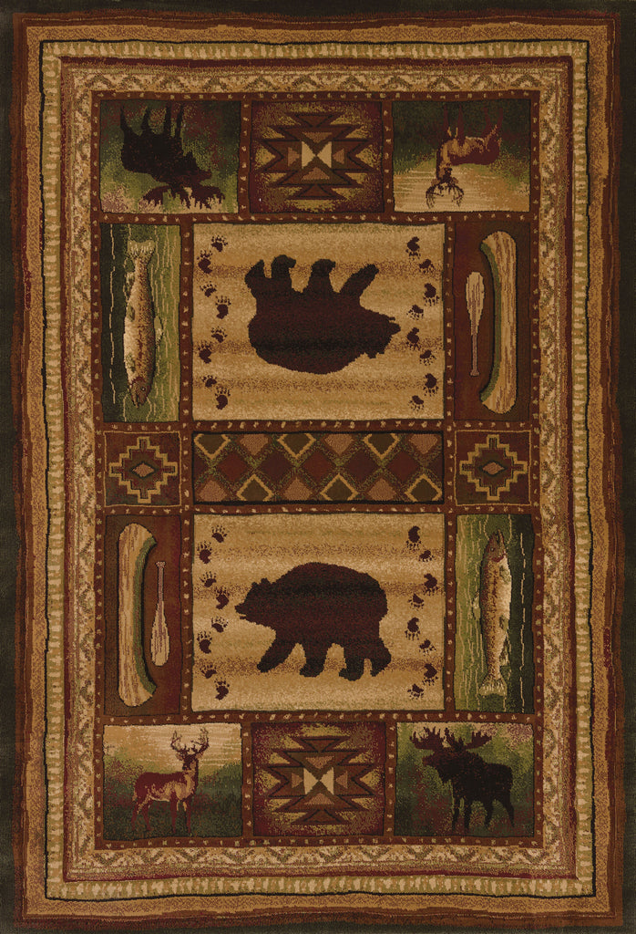 United Weaver Contours Cem Bear Wilderness Area Rug