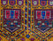 Oriental Turkmen-Style Tribal Pure Wool Rug, Yellow/Red