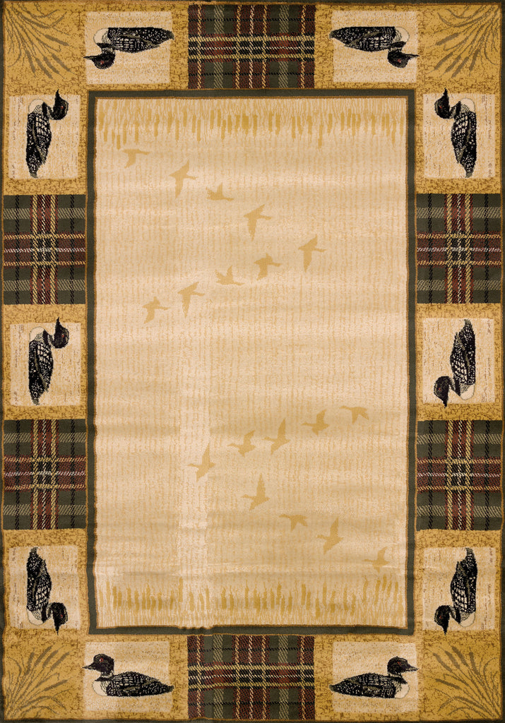 United Weaver Genesis Tartan Loon Area Rug